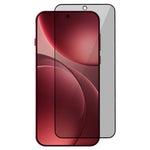 For Oppo Find X9 Pro 5G 180 Degree Anti-Peep Tempered Glass Black Edge Privacy Protection Full Screen Protector, Full Glue