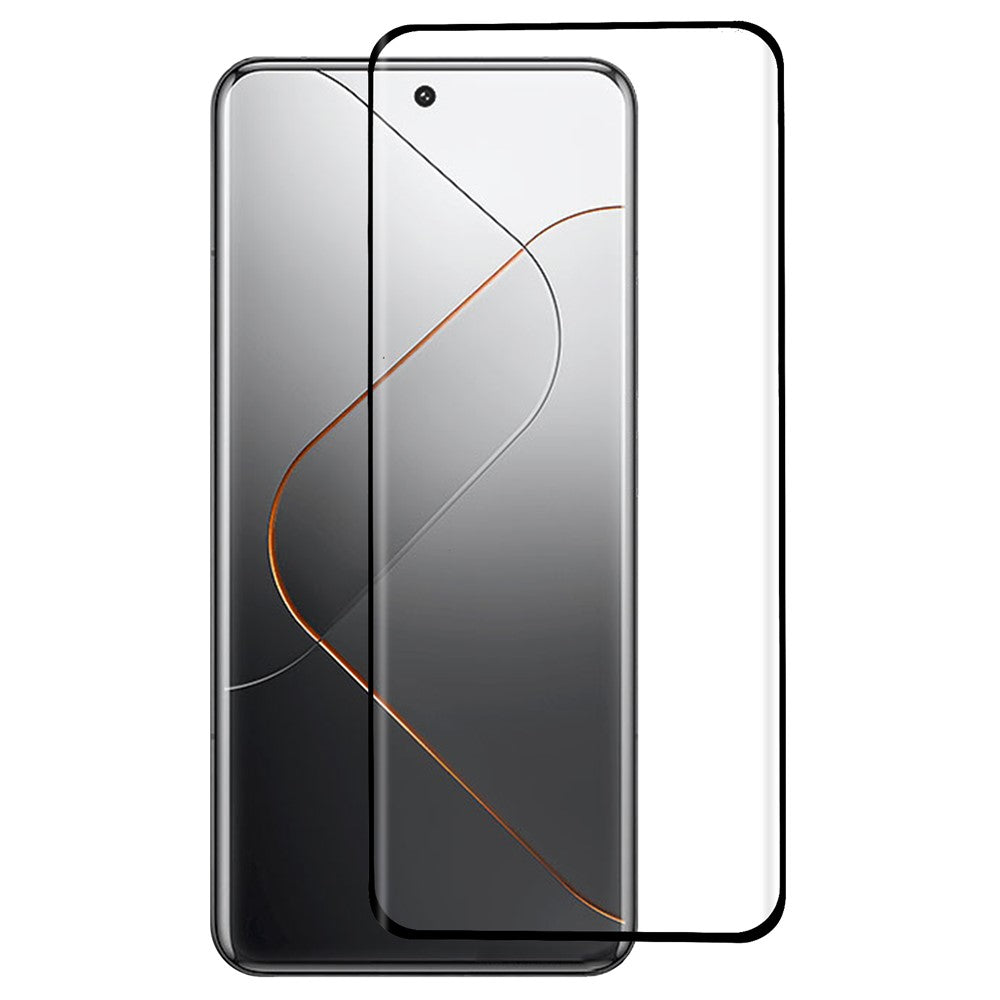 For Xiaomi 14 Pro Tempered Glass Silk Printing Side Glue Full Coverage Screen Protector