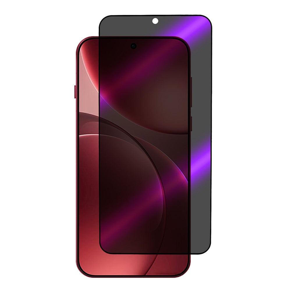 Oppo Find X9 Pro 5G fuldt dækkende privatlivsskærmbeskyttelse, 180 graders anti-spion, silketryk, anti-blålys-hærdet glasfilm