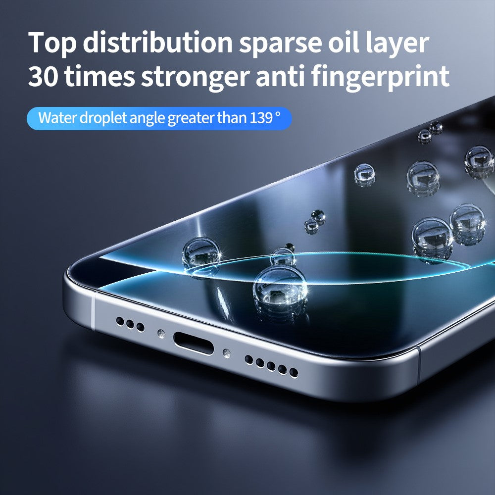 DO AS YOU WISH 5Pcs For Xiaomi Poco X6 Pro 5G Screen Protector Silk Printing Full Glue High Aluminum-silicon Glass Film