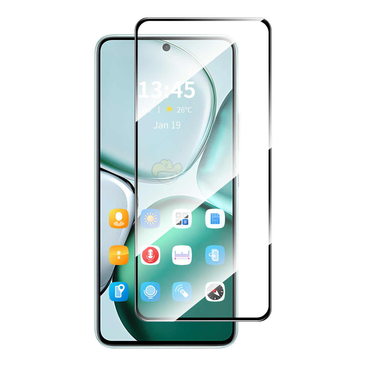 ENKAY HAT PRINCE For Oppo Find X9 5G Screen Protector   Silk Print 0.18mm Tempered Glass (Fingerprint Unlock)