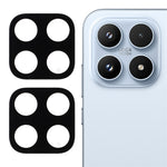 2Pcs For Xiaomi 17 Full Coverage Full Coverage Camera Lens Protector Silk Printing Tempered Glass Lens Film 3D Arc Edge