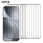 RURIHAI 10Pcs For Oppo Find X9 Pro 5G Full Glue High Aluminium-Silicon Glass Film 0.26mm 2.5D Full Screen Protector