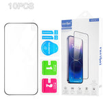 RURIHAI 10Pcs For Oppo Find X9 Pro 5G Full Glue High Aluminium-Silicon Glass Film 0.26mm 2.5D Full Screen Protector