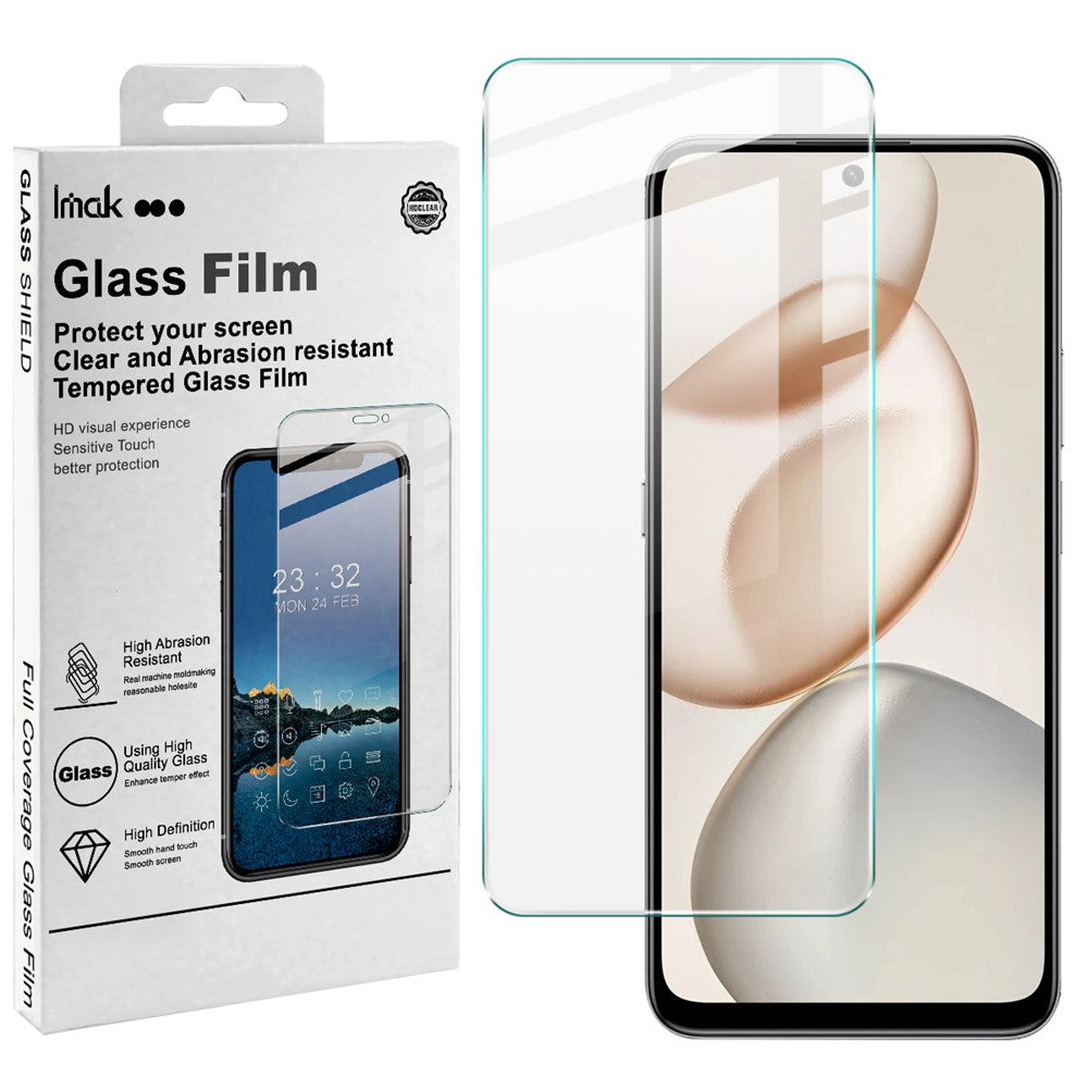 IMAK H Series til Honor Play10T 5G Hærdet Glas Skærmbeskytter Brudsikker Beskyttelse (Ikke Fuld Dækning)