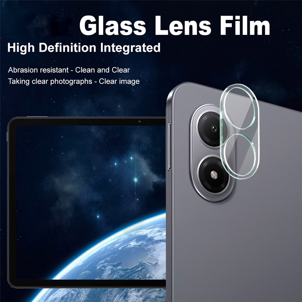IMAK For Xiaomi Redmi Pad 2 Pro Tempered Glass Full Coverage Camera Lens Protector + Acrylic Lens Cap