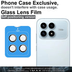 IMAK For Xiaomi Redmi K90 5G / Poco F8 Pro 5G Tempered Glass Full Coverage Camera Lens Protector with Self Positioning Frame (Complete Covering)
