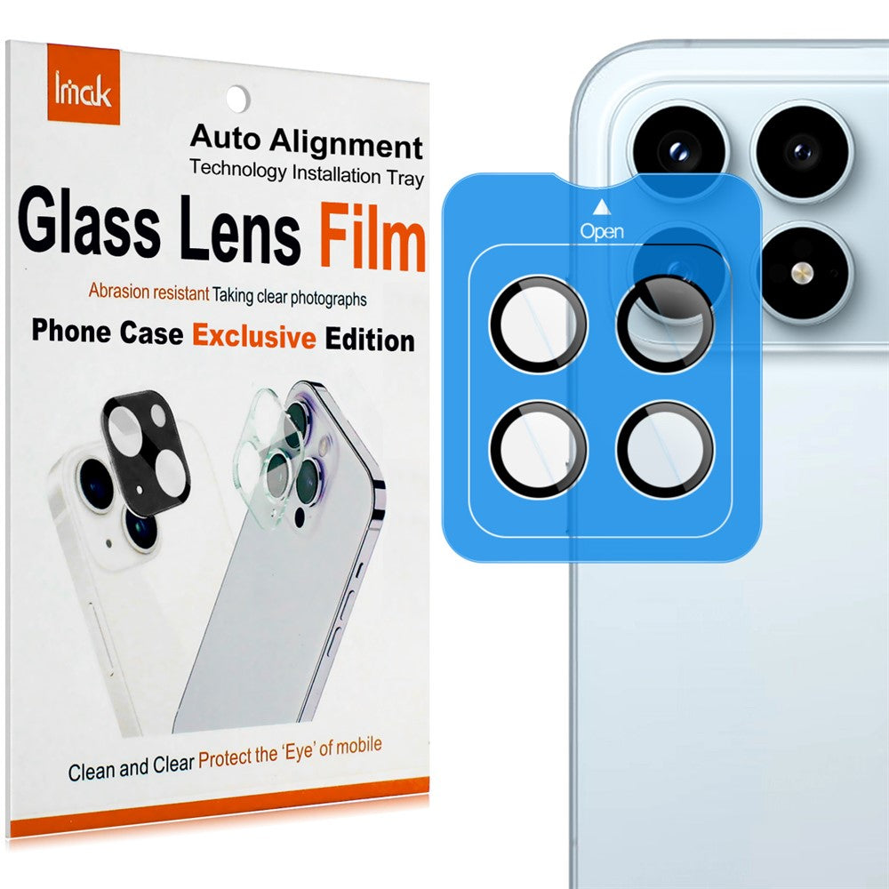IMAK For Xiaomi Redmi K90 5G / Poco F8 Pro 5G Tempered Glass Full Coverage Camera Lens Protector with Self Positioning Frame (Complete Covering)
