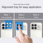 IMAK For Xiaomi Redmi K90 Pro Max 5G / Poco F8 Ultra Tempered Glass Full Coverage Camera Lens Protector with Self Positioning Frame (Complete Covering)