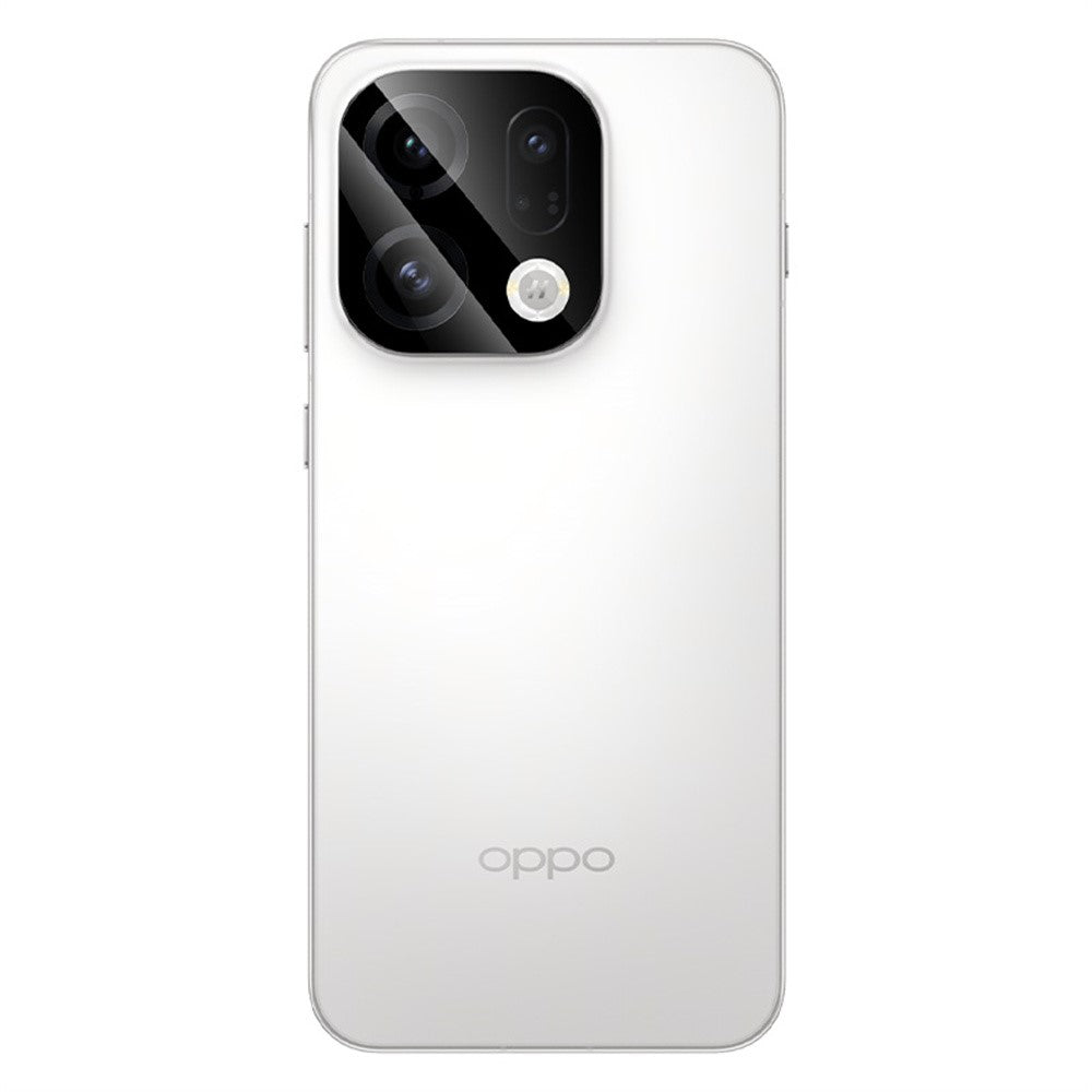 RURIHAI For Oppo Find X9 Pro 5G Camera Lens Protector High Aluminium-silicon Glass Silk Printing Lens Film, Full Coverage
