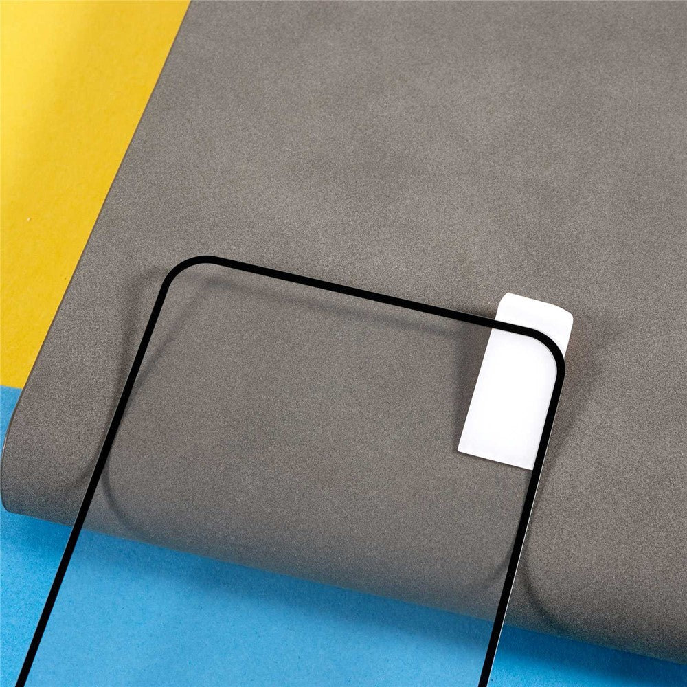 Xiaomi Redmi Note 12 Pro 5G Härdat Glas Skärmskydd Heltäckande Silkestryck Svart Kant Heltäckande Film