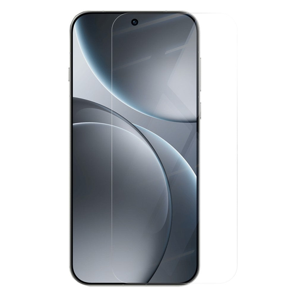 RURIHAI härdad glasskärmskyddsfilm på 0,26 mm, 2,5D, helhäftande, med hög aluminiumhalt och silikon till Oppo Find X9 Pro 5G (ej heltäckande)