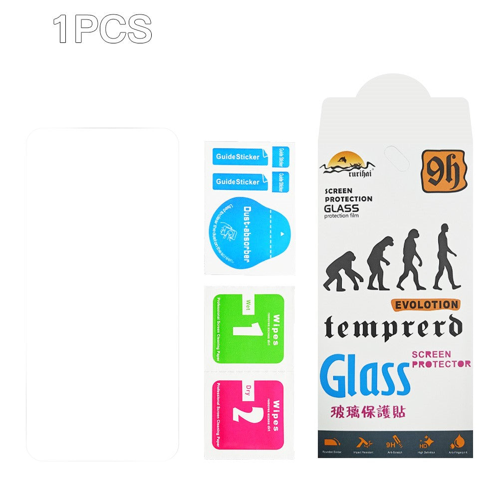 RURIHAI For Honor Magic8 Lite 5G / X9d 5G / X70 5G Screen Protector 0.26mm 2.5D Full Glue High Aluminium Silicon Glass Film (NOT Complete Covering)