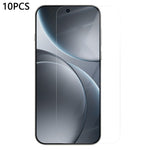 RURIHAI 10 stk. skærmbeskyttelse til Oppo Find X9 5G, 0,18 mm, HD-gennemsigtig, fuld lim, høj aluminium-silicium-glasfilm (fingeraftrykslåsning) (ikke fuld dækning)