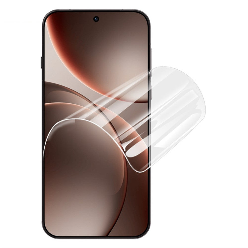 IMAK Hydrogel Film 4th For Oppo K15 Pro+ 5G / Find X9 Pro 5G Full Screen Protector Ultra Clear Full Glue Soft TPU Film (Fingerprint Unlock)