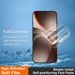 IMAK Hydrogel Film 4th For Oppo K15 Pro+ 5G / Find X9 Pro 5G Full Screen Protector Ultra Clear Full Glue Soft TPU Film (Fingerprint Unlock)
