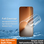 IMAK Hydrogel Film 4th For Honor Magic8 5G Full Screen Protector Ultra Clear Full Glue Soft TPU Film (Fingerprint Unlock)