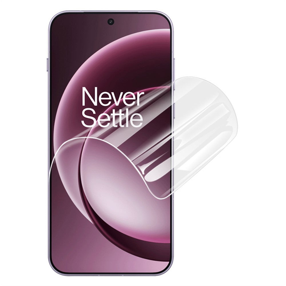 IMAK Hydrogel Film 4th For OnePlus 15 5G Full Screen Protector Ultra Clear Full Glue Soft TPU Film (Fingerprint Unlock)