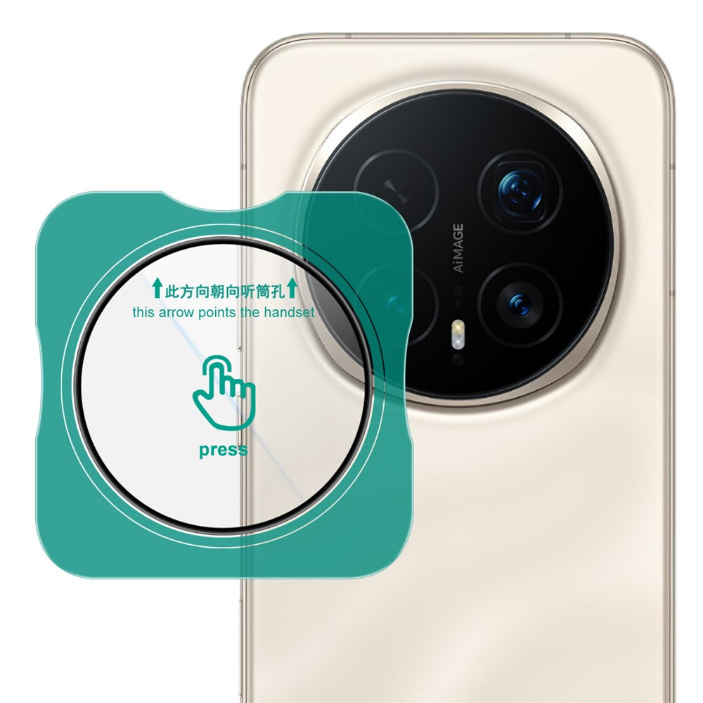 IMAK For Honor Magic8 Pro 5G Camera Lens Protector Tempered Glass Lens Film with Self Positioning Frame