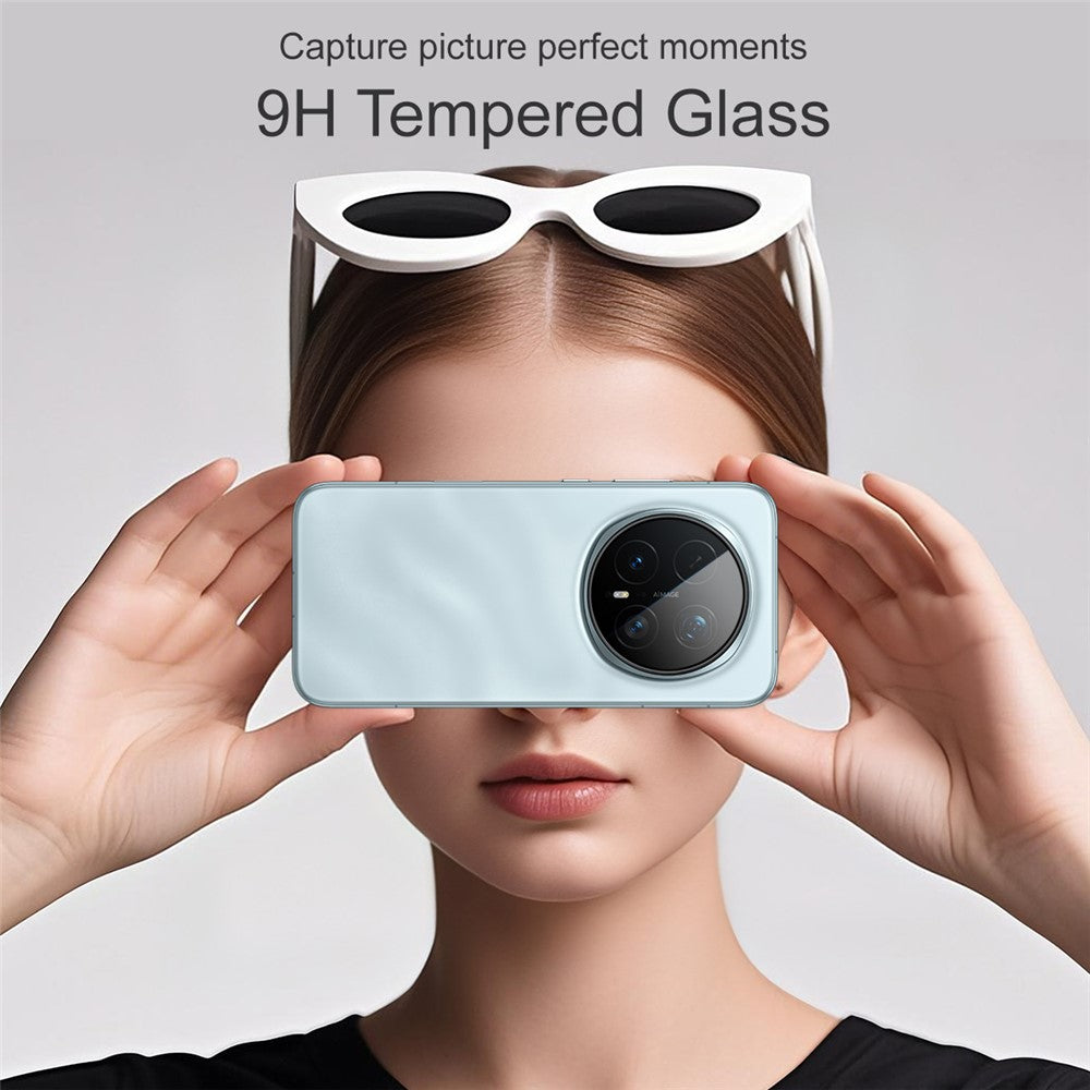 IMAK For Honor Magic8 Pro 5G Camera Lens Protector Tempered Glass Lens Film with Self Positioning Frame