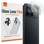 IMAK For Xiaomi Redmi K90 Pro Max 5G / Poco F8 Ultra Tempered Glass Camera Lens Protector + Acrylic Lens Cap