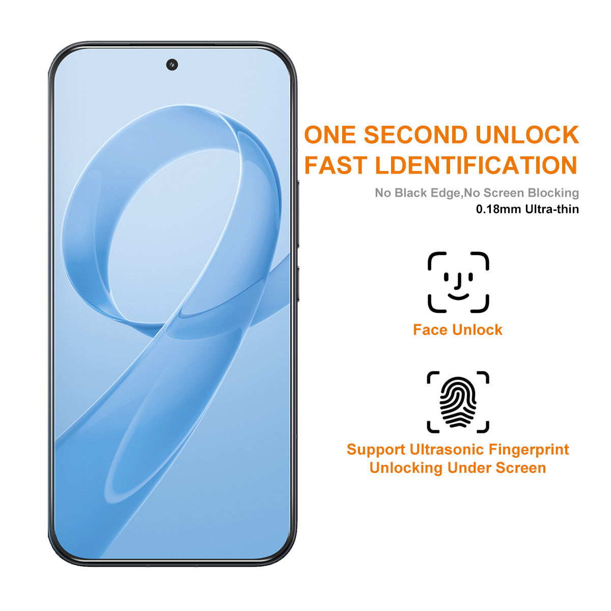 ENKAY HAT PRINCE For Xiaomi Redmi K90 Pro Max 5G / Poco F8 Ultra Screen Protector   Fingerprint Unlock 0.18mm High Aluminum-silicon Glass