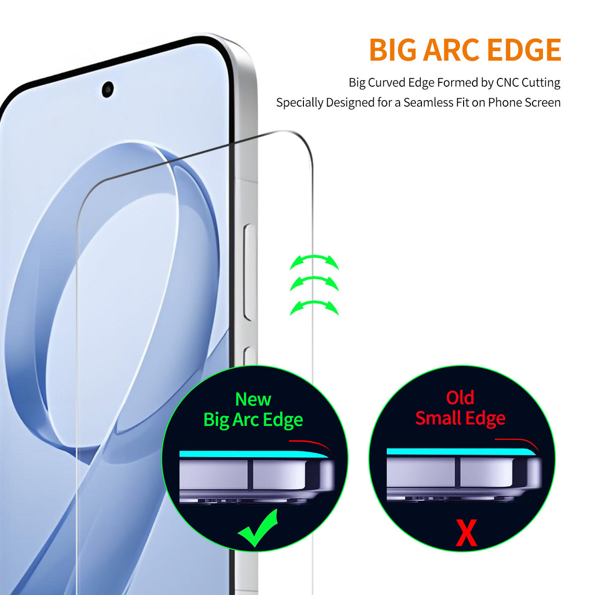 ENKAY HAT PRINCE For Xiaomi Redmi K90 Pro Max 5G / Poco F8 Ultra Screen Protector   Fingerprint Unlock 0.18mm High Aluminum-silicon Glass