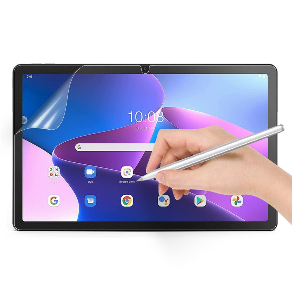For Lenovo Tab M10 Plus (3rd Gen) / Xiaoxin Pad 2022 10.6 inch  Paper-like Screen Protector Scratch Resistant Clear PET Film Drawing Writing Feels Like On Paper