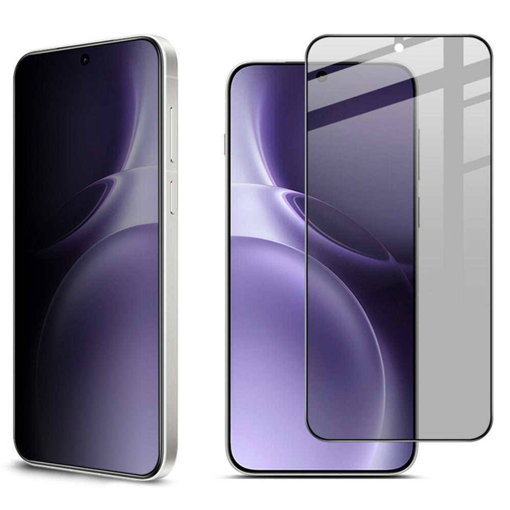 IMAK Til Oppo K15 Pro+ 5G / Find X9 Pro 5G Beskyttelsesfilm til Privatliv Anti-kig Fuld Dækning Hærdet Glasfilm (Fingeraftryksoplåsning)