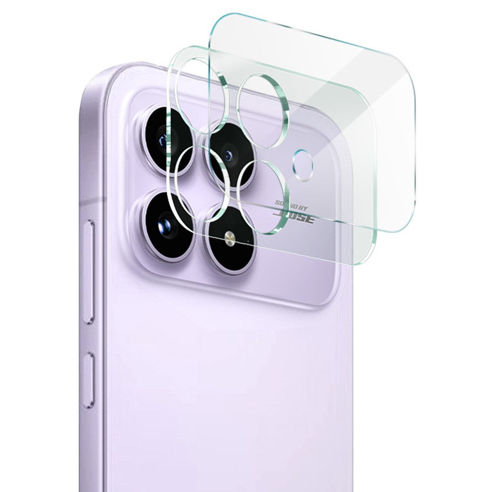 IMAK For Xiaomi Redmi K90 5G / Poco F8 Pro 5G Tempered Glass Full Cover Camera Lens Protector + Acrylic Lens Cap