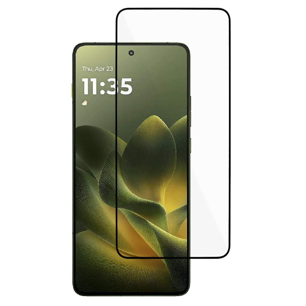 For Motorola Edge 70 5G Full Screen Protector Silk Printing Full Glue Tempered Glass Screen Film