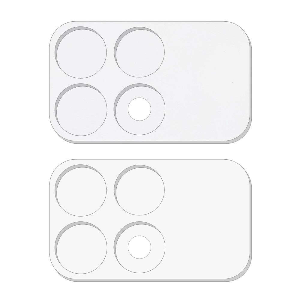 2Pcs For Xiaomi Redmi K90 5G / Poco F8 Pro 5G Full Coverage Camera Lens Protector 3D Arc Edge Anti-Scratch Tempered Glass Lens Film