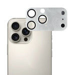 2Pcs Camera Lens Protector for iPhone 16 Pro Max / 15 Pro Max / 14 Pro Max Transform to 17 Pro Max Metal + Tempered Glass Lens Film