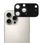 2Pcs Camera Lens Protector for iPhone 16 Pro Max / 15 Pro Max / 14 Pro Max Transform to 17 Pro Max Metal + Tempered Glass Lens Film