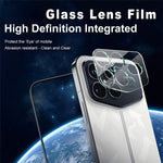 IMAK For Xiaomi Redmi K90 Pro Max Champion Edition Tempered Glass Full Cover Camera Lens Protector + Acrylic Lens Cap