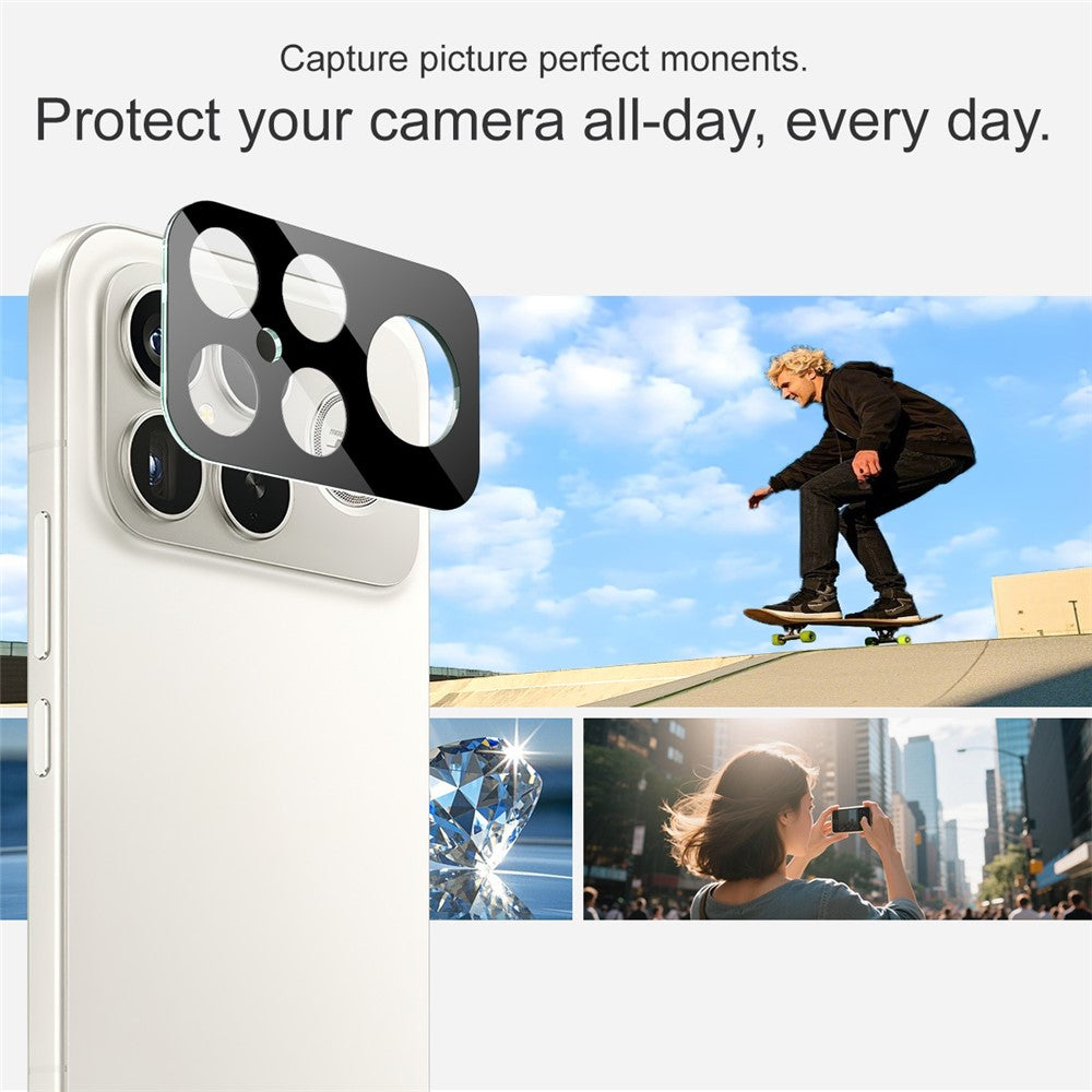 IMAK til Xiaomi Redmi K90 Pro Max 5G / Poco F8 Ultra, hærdet glas med fuld dækning, linsefilm + akrylhætte (sort version)