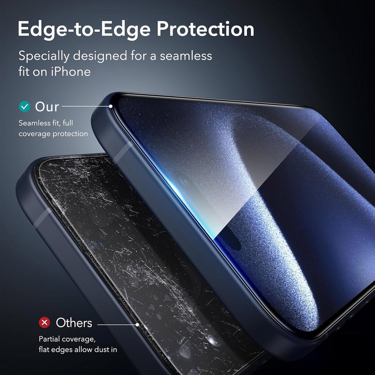 For iPhone 11 Pro Max Full Screen Protector Anti-explosion HD Clear High Aluminium-silicon Glass Film