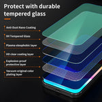 For iPhone 11 Pro Max Full Screen Protector Anti-explosion HD Clear High Aluminium-silicon Glass Film
