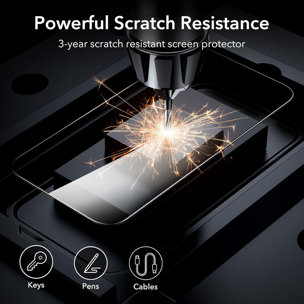 For iPhone 11 Pro Full Screen Protector Anti-explosion HD Clear High Aluminium-silicon Glass Film