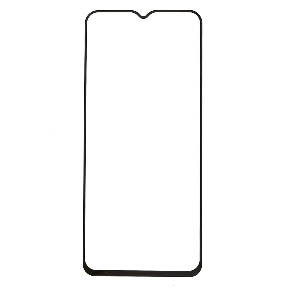Anti-explosion Screen Protector For Oppo A58 5G, Tempered Glass Full Glue Silk Printing Black Edge Full Covering Film