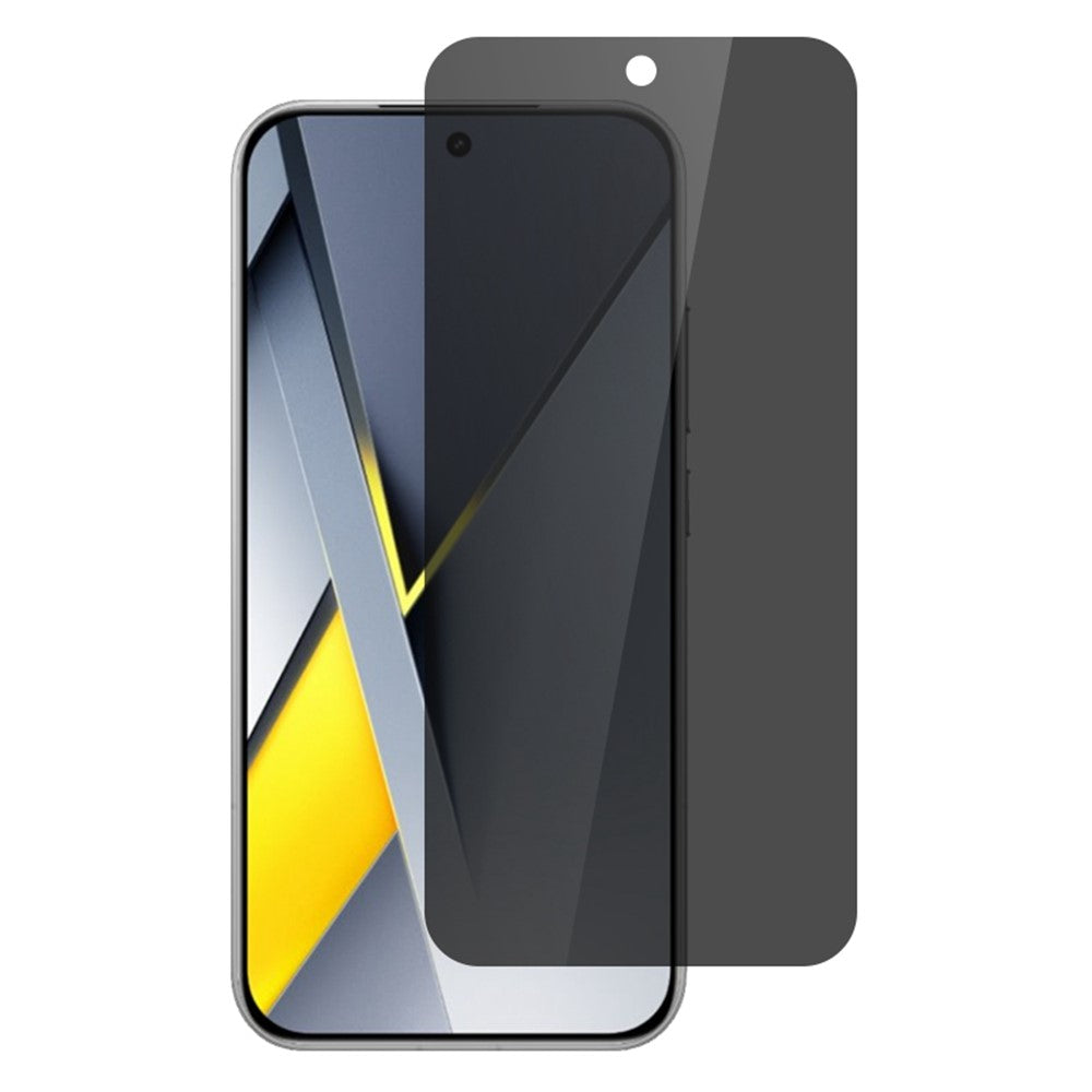 For Xiaomi Poco F8 Pro 5G / Redmi K90 5G Tempered Glass 180 Degree Anti-Peep Film Full Glue Full Screen Protector Support Fingerprint Unlock