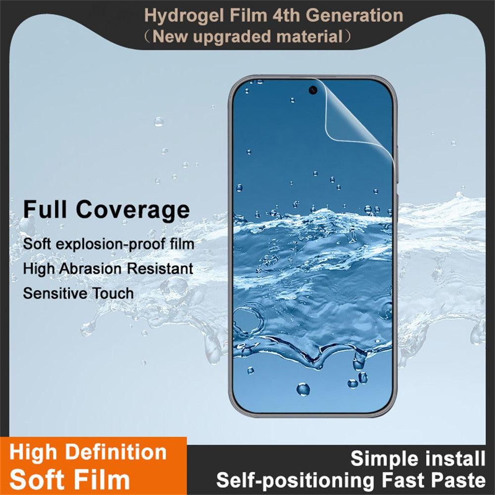 IMAK Hydrogelfilm 4:e generationen för Huawei Mate 70 Air Helskärmsskydd Ultraklar Mjuk TPU-film