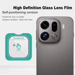 IMAK For Oppo Find X9 Pro 5G Camera Lens Protector Tempered Glass Full Cover Lens Film with Self Positioning Frame