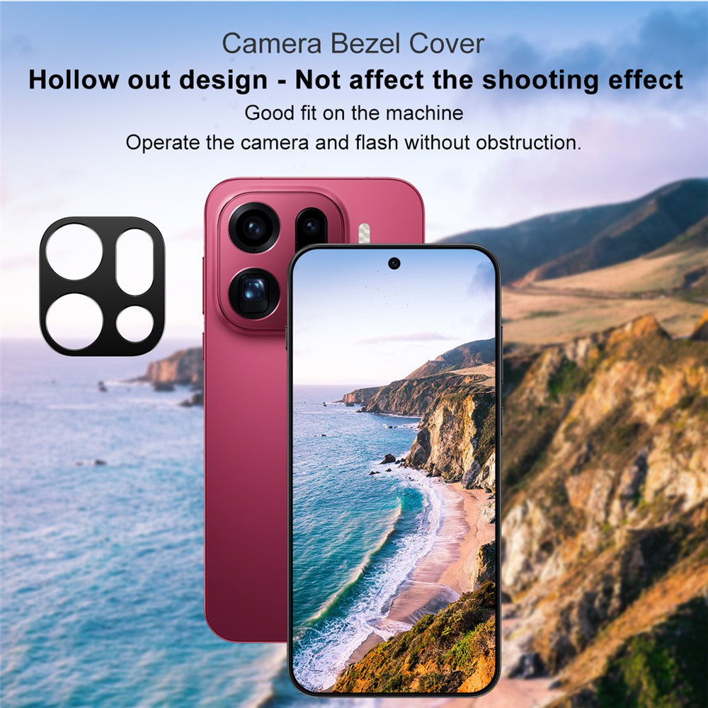 IMAK For Oppo Find X9 Pro 5G Metal Camera Lens Protector Lens Protective Cover