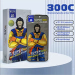 Til iPhone 11 Pro Max 10 stk. Anti-spion fuld skærmbeskytter 300C Stor bue antistatisk silketryk hærdet glasfilm