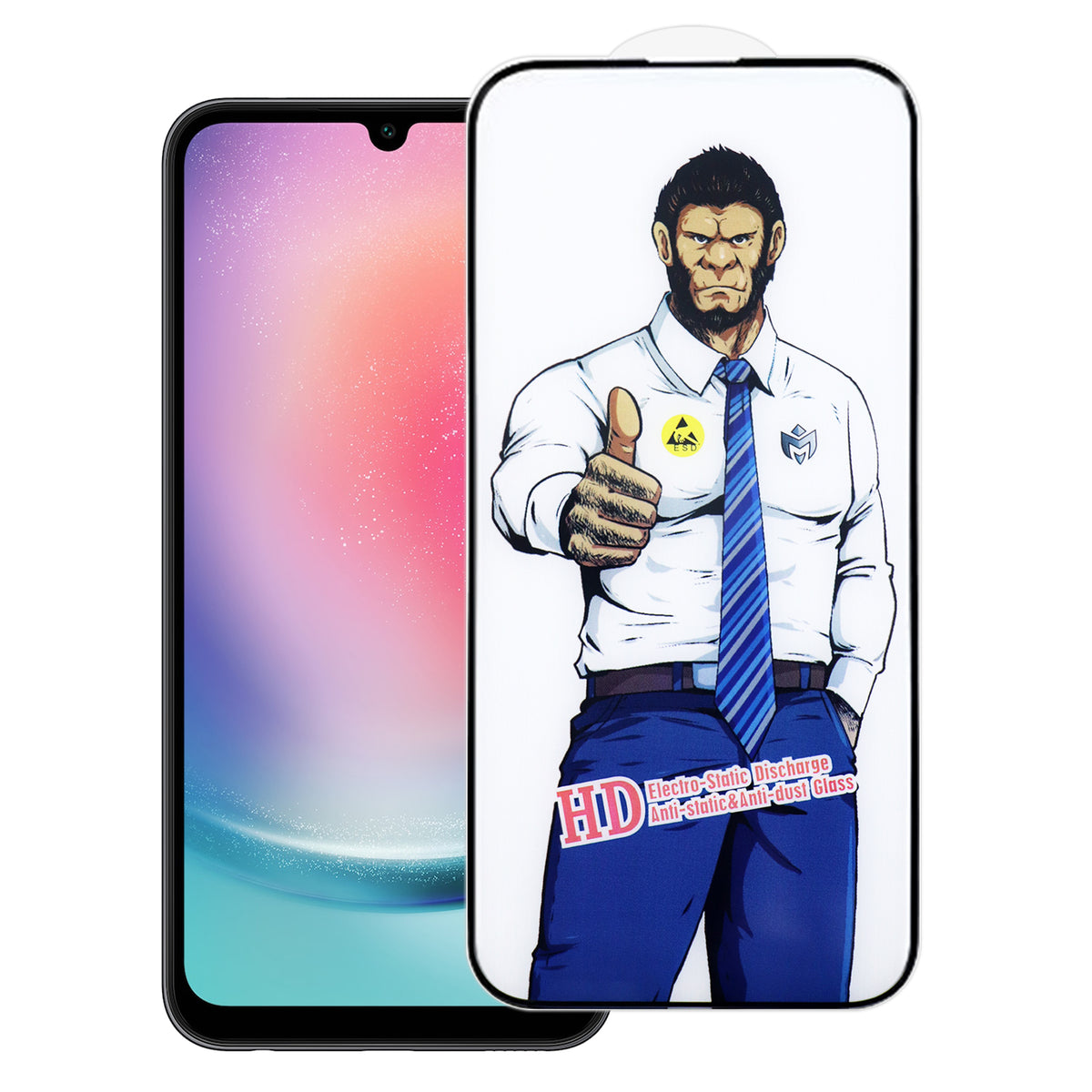 For Samsung Galaxy A24 5G Full Screen Protector Anti-explosion HD Clear High Aluminum-Silicon Glass Film