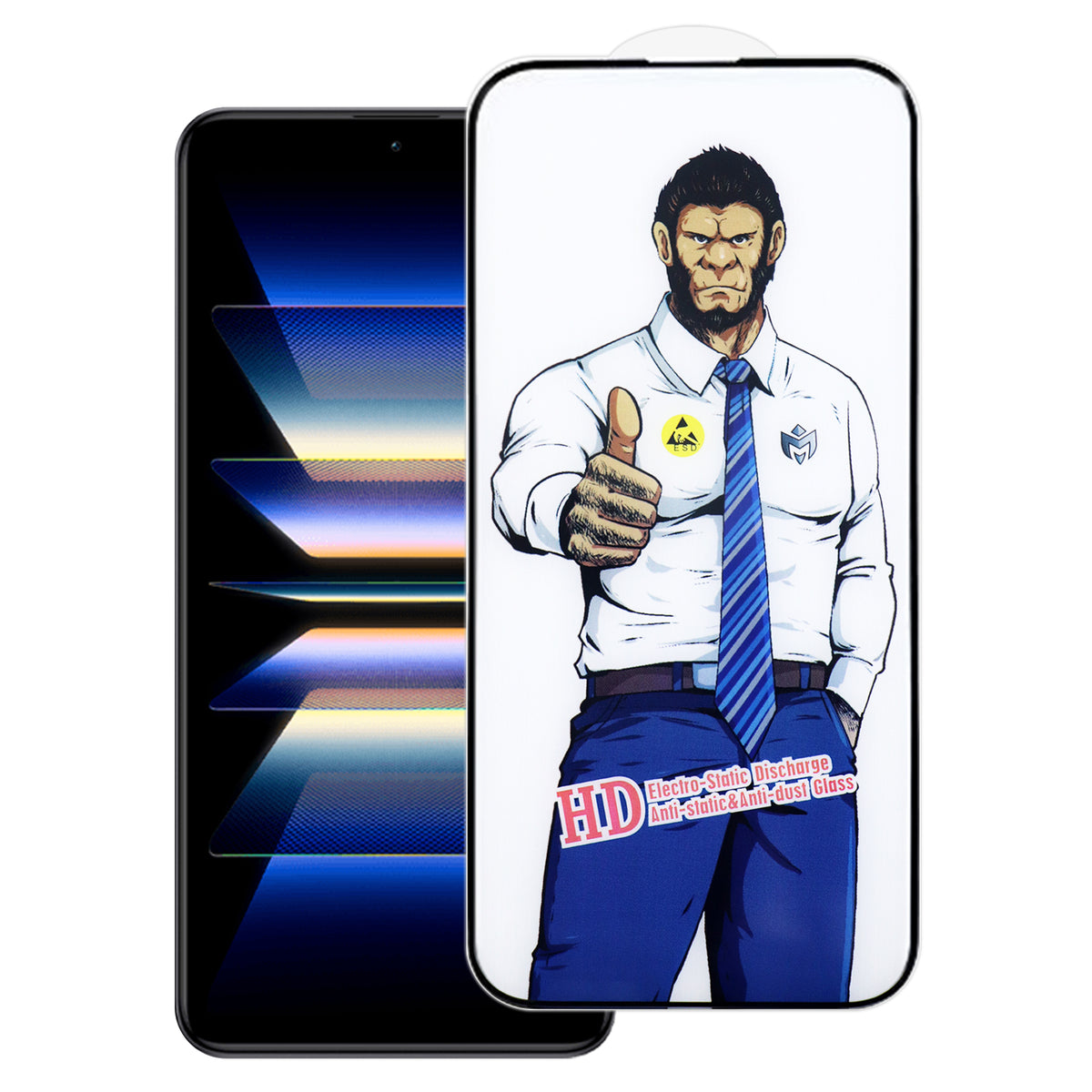 Xiaomi Redmi K60 Pro 5G Helskärmsskydd Explosionsskyddande HD Klar Hög Aluminium-Silikon Glasfilm