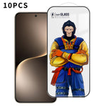 For Honor Magic7 5G 10Pcs Full Screen Protector 3D Arc 120C Anti-Static Silk Printing High Aluminium-silicon Glass Film