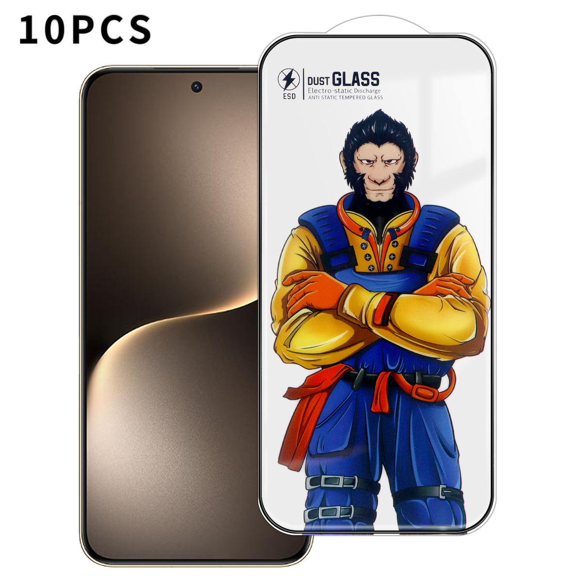For Honor Magic7 5G 10Pcs Full Screen Protector 3D Arc 120C Anti-Static Silk Printing High Aluminium-silicon Glass Film