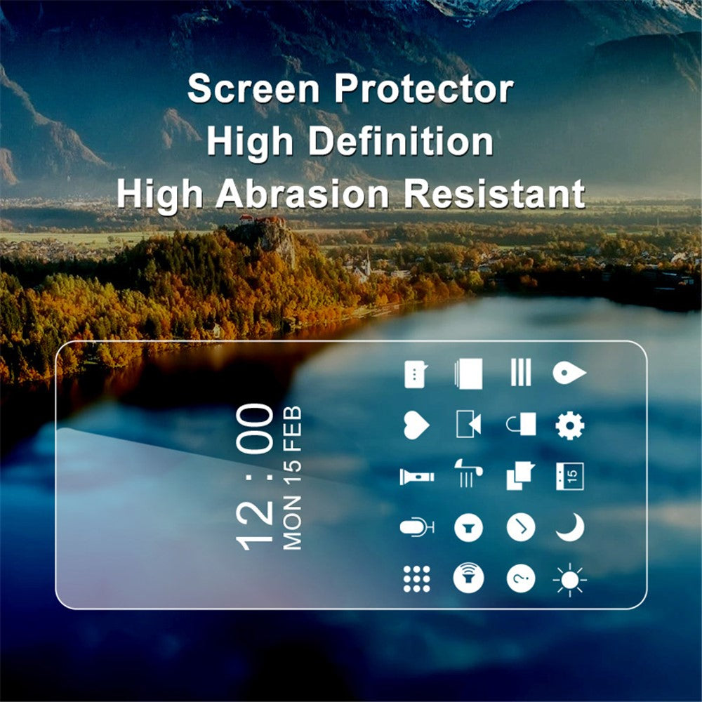 IMAK ARM Series TPU Screen Protector (Not Complete Covering) for Xiaomi Redmi Note 12 5G (China) / (India) / (Global) / Poco X5 5G, Explosion-proof Screen Film